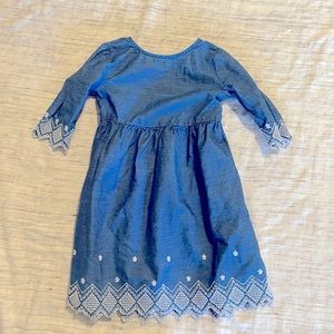 Old navy dress 4t denim chambray